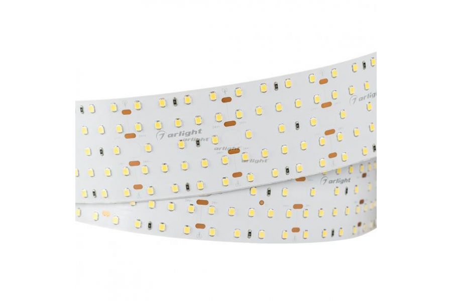 Светодиодная лента Arlight S2-2500 24V Warm 3000K 52mm (2835, 420 LED/m, LUX) 021205 (отрез 2,5 м)