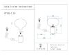 Настольная лампа Kink Light Артена 07702-T,19(16)