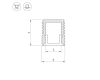 Профиль Arlight SL-MINI-8-2000 ANOD 019322