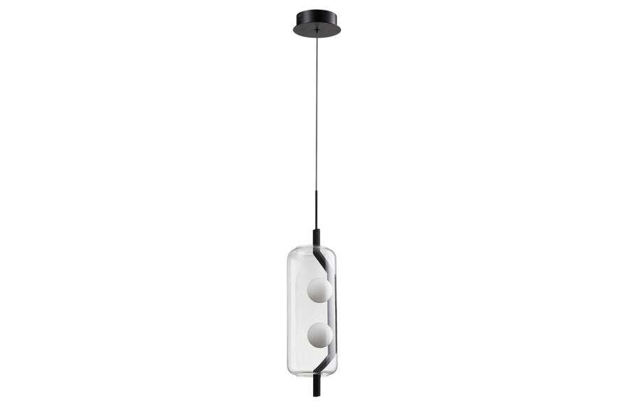 Подвесной светильник Arte Lamp Geneva A2341SP-2BK