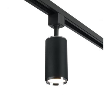 Трековый светильник Elektrostandard Svit GU10 черный/хром MRL 1013 4690389149658