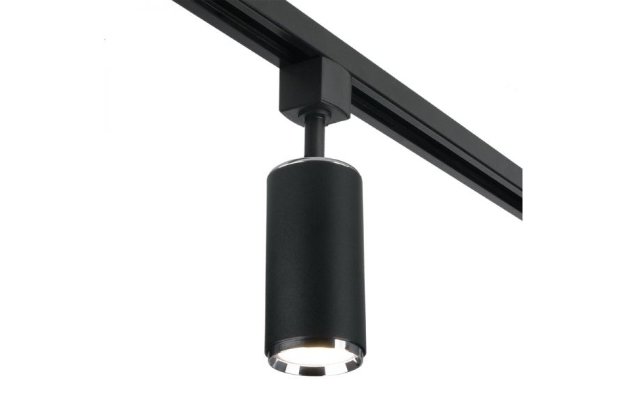 Трековый светильник Elektrostandard Svit GU10 черный/хром MRL 1013 4690389149658