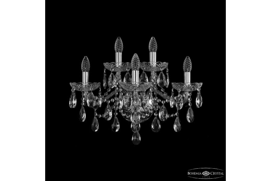 Бра Bohemia Ivele Crystal 1415B/3+2/200/XL Ni