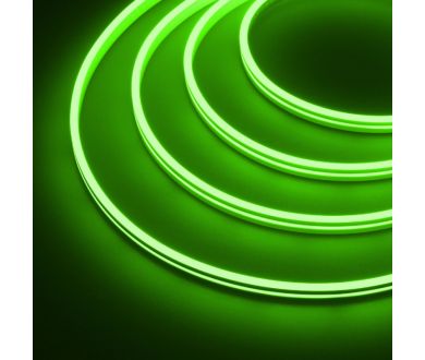 Светодиодная лента герметичная Arlight MOONLIGHT-SIDE-A168-4x10mm 24V Green 7.2 W/m, IP65, 2835, 5m, wire x1 038315