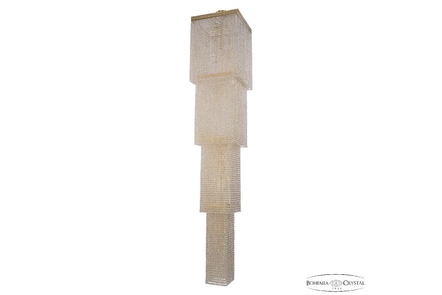 Каскадная люстра Bohemia Ivele Crystal 83312/50IV-250 G