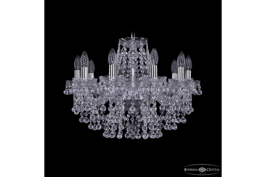 Подвесная люстра Bohemia Ivele Crystal 1409/10/195 Ni