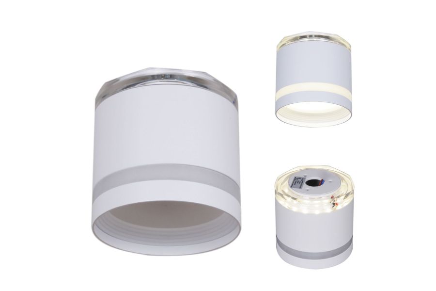 Накладной светильник Reluce 53001-9.5-001LD GX53+LED3W WT