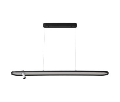 Подвесной светильник Crystal Lux CONTOUR SP45W LED BLACK