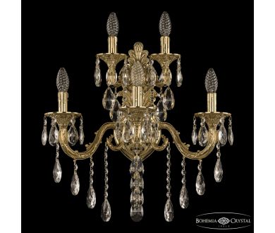 Бра Bohemia Ivele Crystal Florence 7101B15/3+2/210 B G