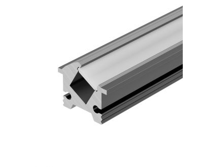 Профиль Arlight SL-BEVEL-H12-F13-2000 ANOD IRON GREY 045329