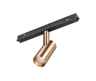 Трековый магнитный светильник Arlight MAG-ORIENT-SPOT-R35-6W Warm3000 (GD, 24 deg, 48V) 040887