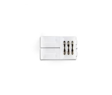 Соединитель прямой для светодиодной ленты 2835 12/24V (3 конт.) GS6101 (10шт) Ambrella Light Illumination GS6101
