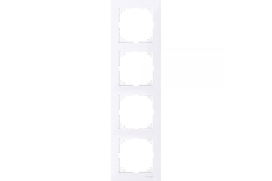 Рамка на 4 поста Schneider Electric Merten MTN4040-3625