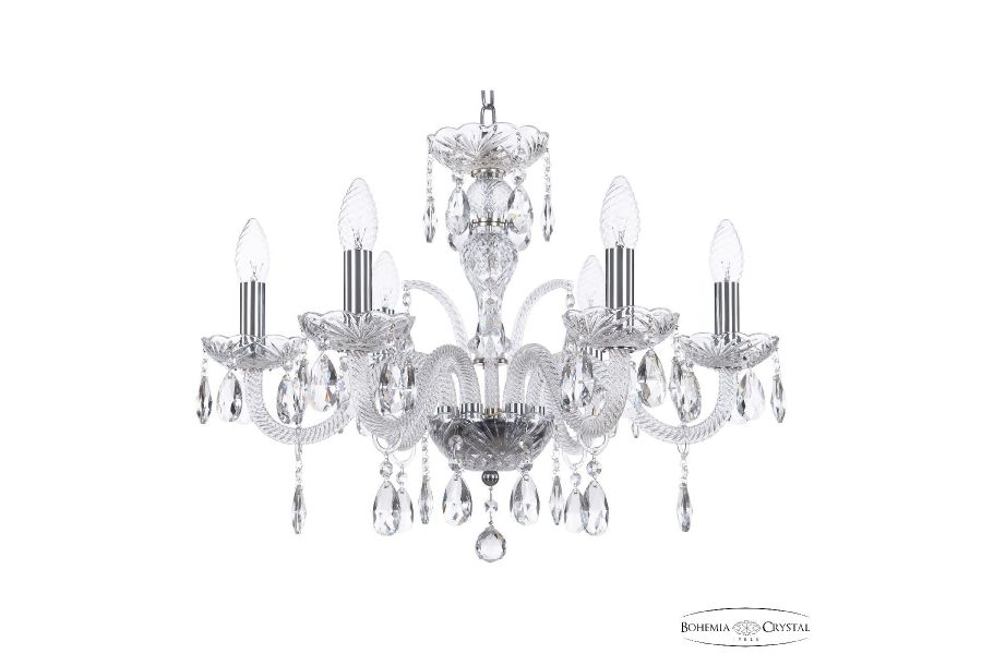 Подвесная люстра Bohemia Ivele Crystal 118/6/195 Ni