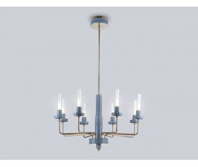 Люстра на штанге Ambrella Light High Light Ceramo Modern LH53126