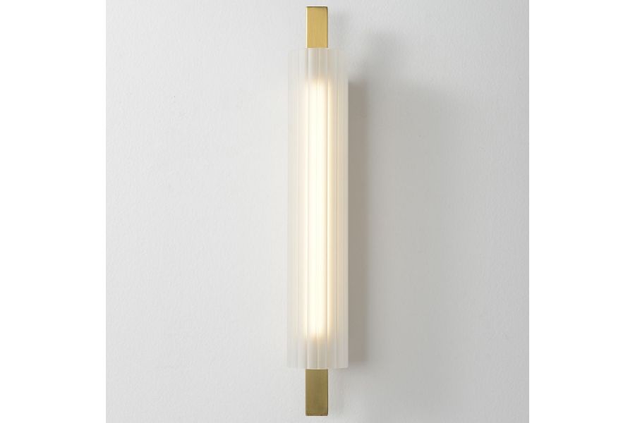 Настенный светильник Crystal Lux TUNNEL AP10 LED BRASS