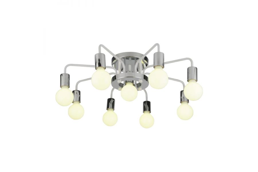 Потолочная люстра Arte Lamp A6001PL-9WH