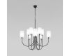 Подвесная люстра Eurosvet Abbey 60164/10 черный Smart a065748