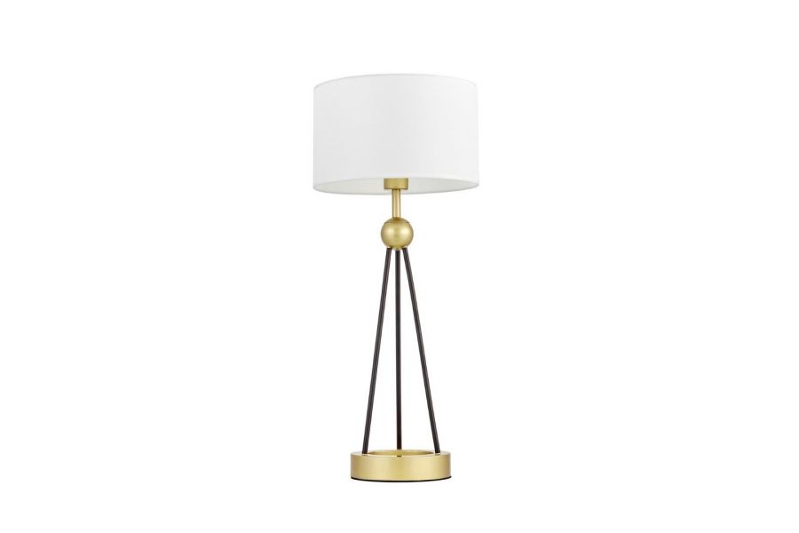 Настольная лампа Lumina Deco Belforte LDT 5527 GD+WT