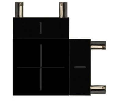 Коннектор угловой Эра TRM-S5-CC BK Б0059030