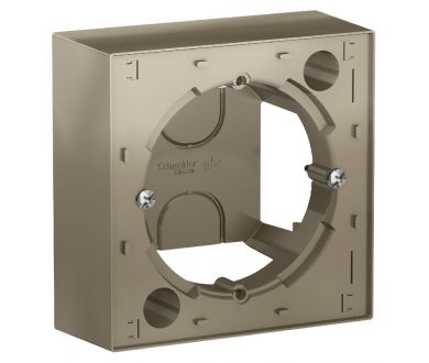 Коробка для наружного монтажа Systeme Electric AtlasDesign Шампань ATN000500