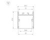 Алюминиевый профиль Arlight SL-LINE-3638-LW-3000 ANOD 043973