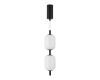 Подвесной светильник Arlight SP-CARAMELA-HANG-R120-7W Warm2700 (BK, 300 deg, 230V) (IP20, Натуральный шелк) 056886