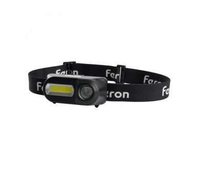 Купить Фонарь налобный Feron TH2309 с аккумулятором 41713 Фонарь налобный Feron TH2309 с аккумулятором 41713