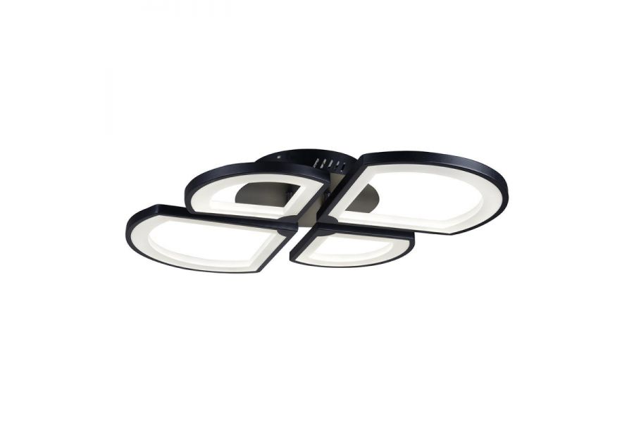 Потолочная светодиодная люстра iLedex River X024-4 BK