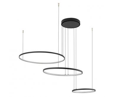 Подвесная люстра Nowodvorski Circolo Led Black 10817