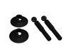 Крепление Arlight MOONLIGHT-COTTON-ROUND-D13-S-KIT Black 049328