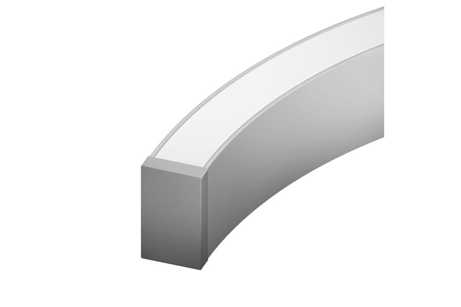 Профиль Arlight LINE-3560-BENT-SIDE-2000 ANOD (Алюминий) 062978