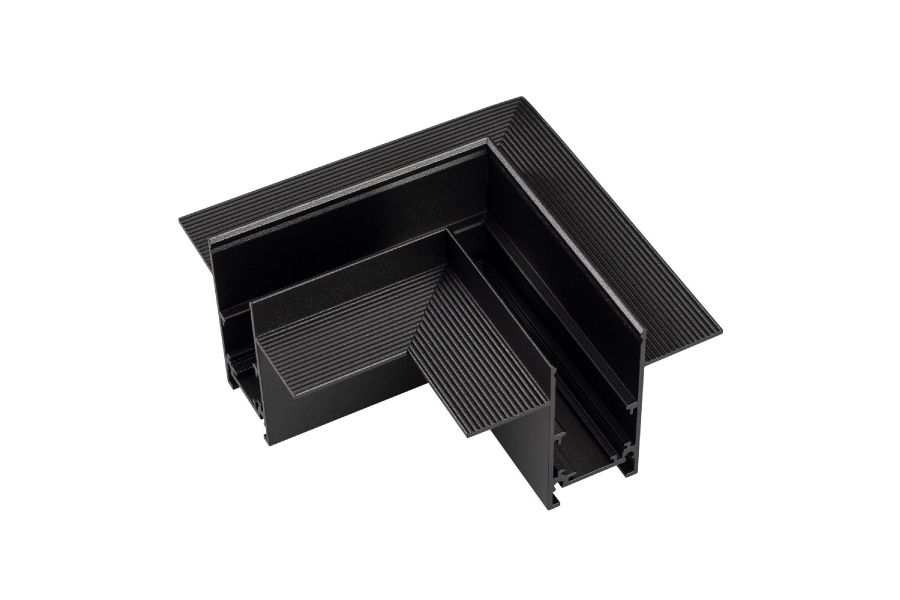 Коннектор угловой Arlight MAG-ORIENT-CON-2653-FDW-L90 BK 044155