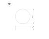 Потолочный светильник Arlight IM-RONDO-EMERGENCY-3H-R250-33W Day4000 (BK, 120 deg, 230V) 041063
