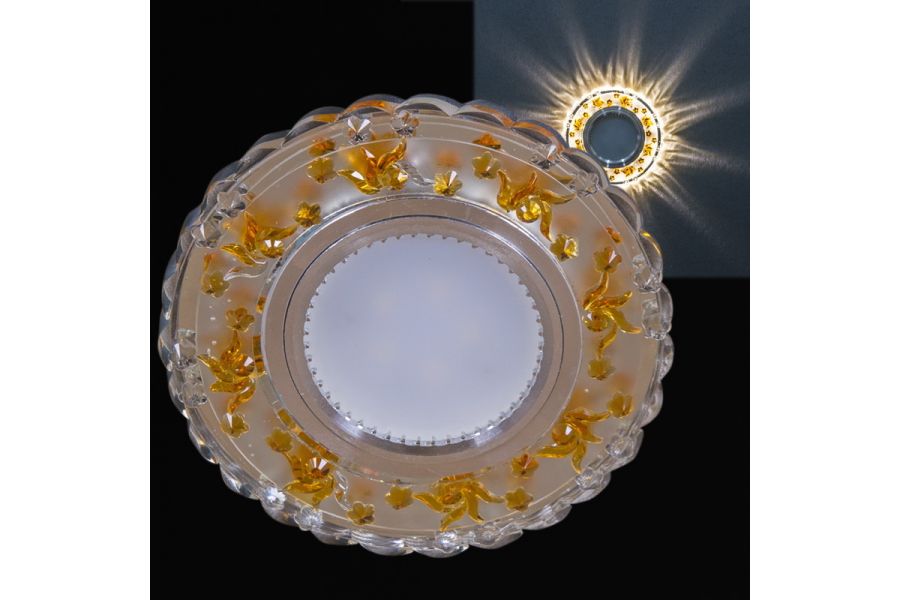 Встраиваемый светильник Reluce 14368-9.0-001LD MR16+LED3W WT+TEA