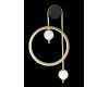 Бра Crystal lux RODRIGO AP20W LED BLACK/GOLD