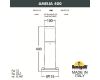Садовый светильник Fumagalli DR2.574.000.LYF1R