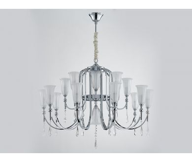 Подвесная люстра Newport 4800 4810+6/C chrome М0067684