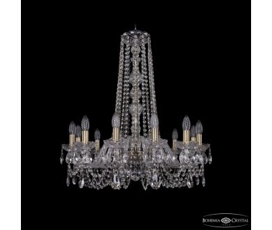 Подвесная люстра Bohemia Ivele Crystal 1402/12/240/h-75 Pa