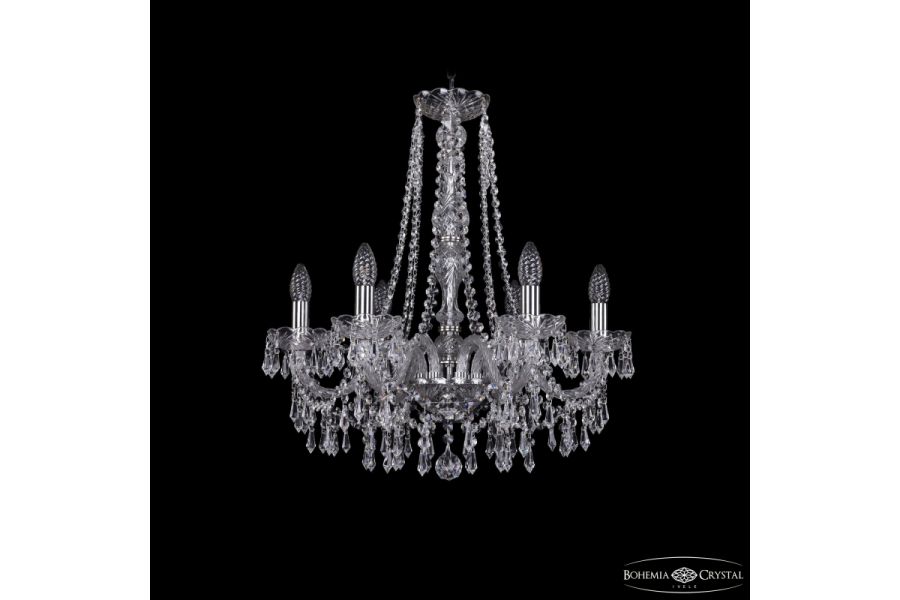 Подвесная люстра Bohemia Ivele Crystal 1403/6/195/h-60 Ni