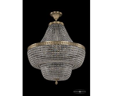 Люстра на штанге Bohemia Ivele Crystal 19091/H1/55IV Pa C1