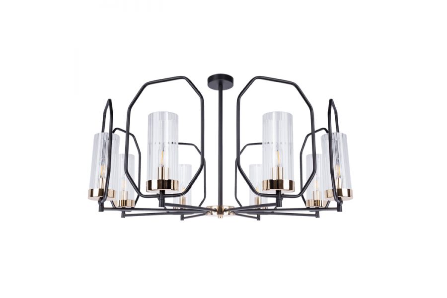 Потолочная люстра Arte Lamp Celaeno A7004PL-8BK