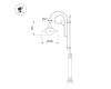 Уличный консольный светильник Arlight OXOR-AMPIL-LUZ-580х480-50W Day4000 (BK, 120 deg, 230V) 052449