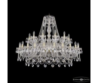 Подвесная люстра Bohemia Ivele Crystal 1411/24+12/460 G