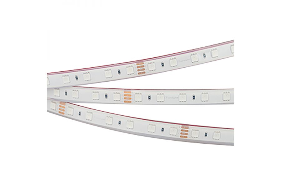 Светодиодная лента герметичная Arlight RTW-PFS-B60-13mm 24V RGB (14.4 W/m, IP68, 5060, 5m) 033791
