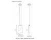 Подвесной светильник Crystal Lux MARINA SP10W LED