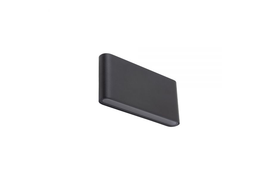 Уличный настенный светильник Nowodvorski Semi Led M Black 11364