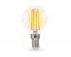 Филаментная светодиодная лампа Ambrella Light Bulbing E14 11W 2700K шар 451133