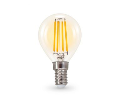 Филаментная светодиодная лампа Ambrella Light Bulbing E14 11W 2700K шар 451133