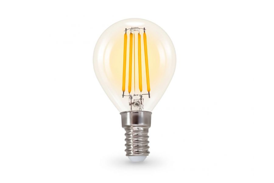 Филаментная светодиодная лампа Ambrella Light Bulbing E14 11W 2700K шар 451133